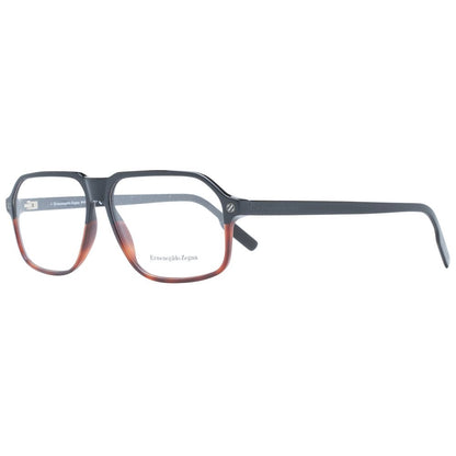Ermenegildo Zegna Black Men Glasses Frame - The Gentlemen's Vault