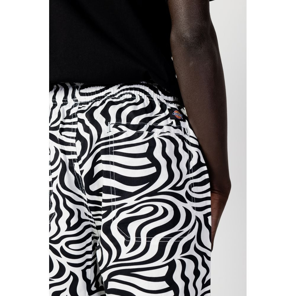 Dickies Black And White Recycled Polyester Bermuda Shorts - The Gentlemen's Vault