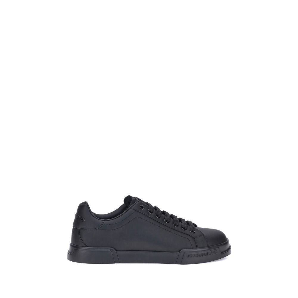 Dolce & Gabbana Leather Sneakers - The Gentlemen's Vault