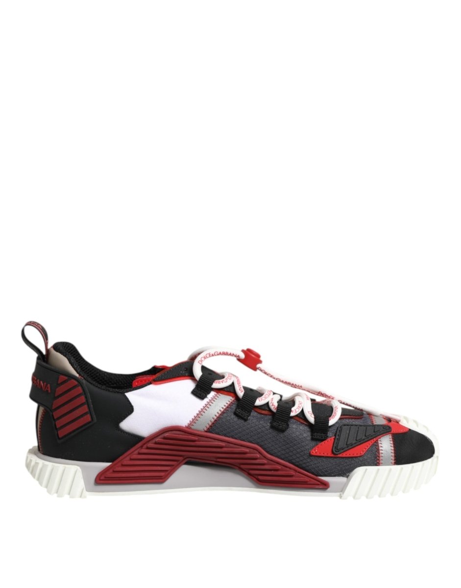 Dolce & Gabbana Multicolor Logo Low Top NS1 Sneakers Shoes - The Gentlemen's Vault