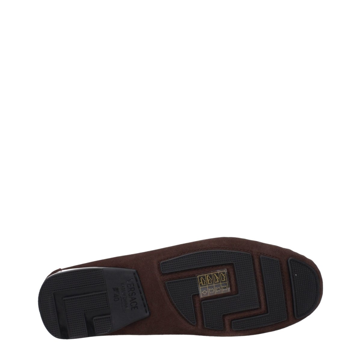 Versace Brown Leather Slip - On Loafers - The Gentlemen's Vault
