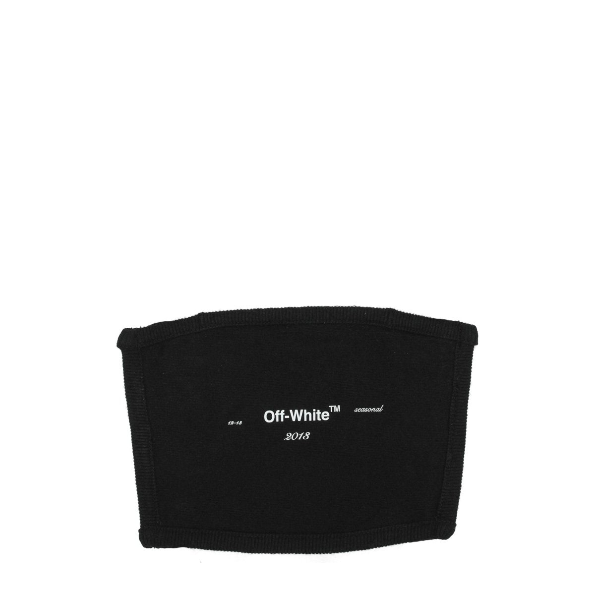 Off - White Black Cotton Facemasks - The Gentlemen's Vault