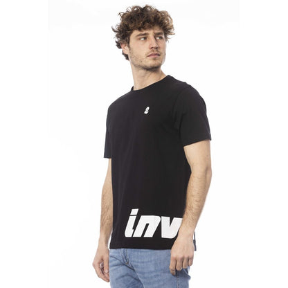 Invicta Black Cotton Men's T-Shirt - The Gentlemen's Vault