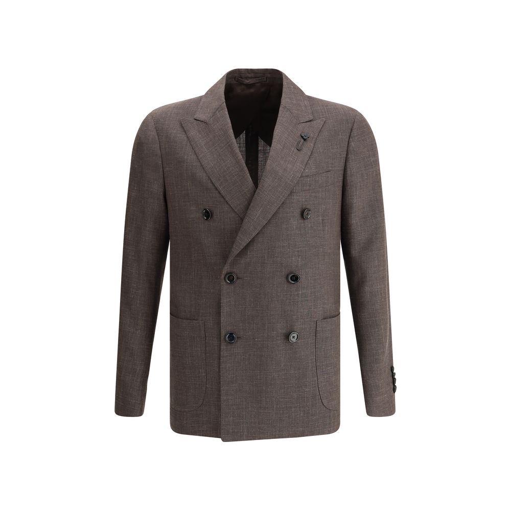 Lardini Blazer jacket with iconic pin - The Gentlemen's Vault