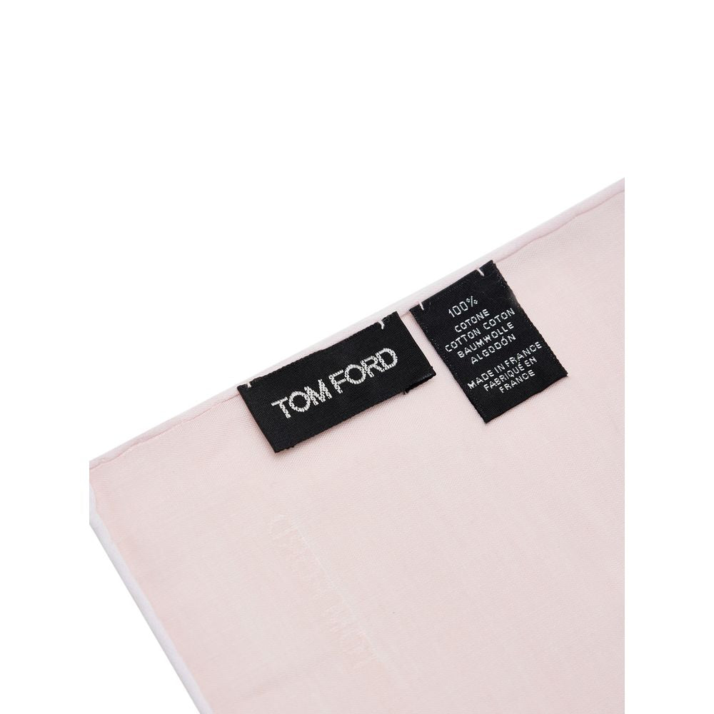 Tom Ford Pink Cotton Pocket Square - The Gentlemen's Vault