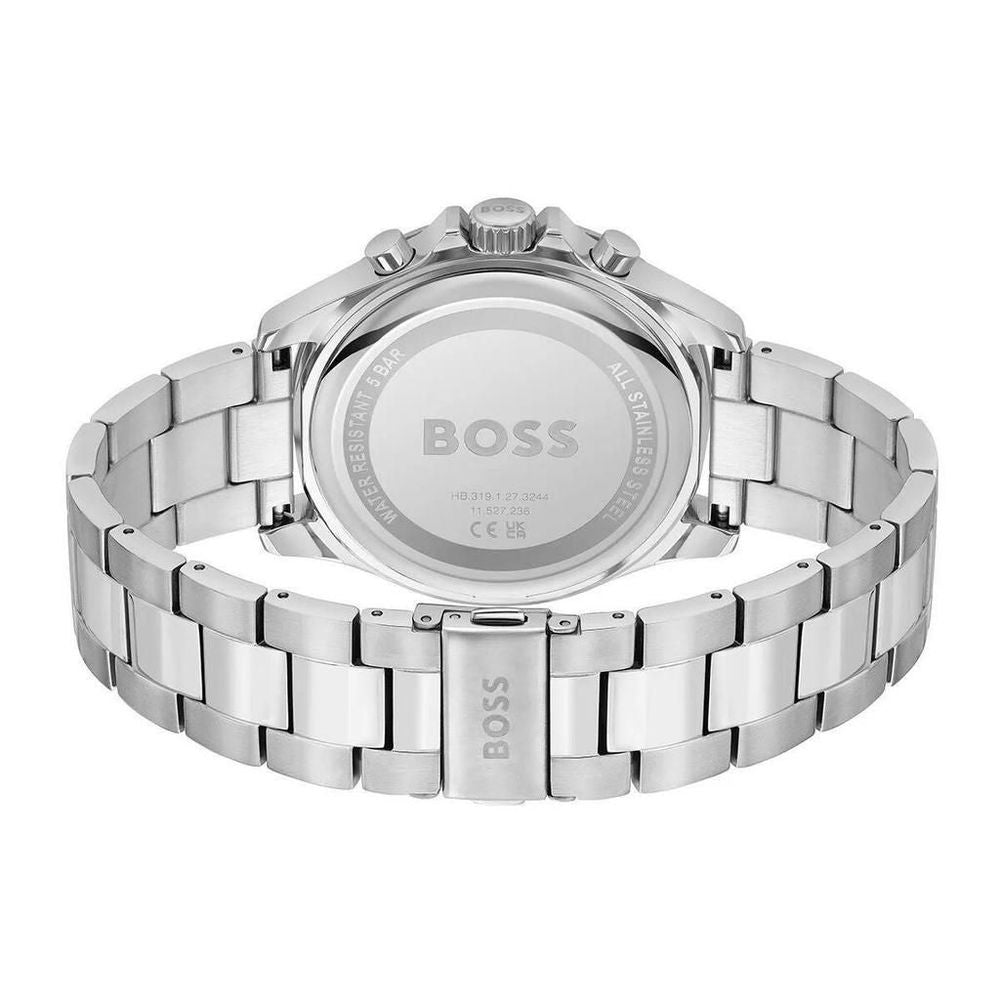 Hugo Boss Gray Stainless Steel Dress Watch - The Gentlemen's Vault