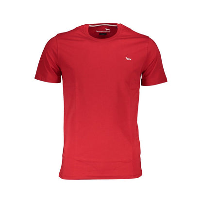 Harmont & Blaine Red Cotton T-Shirt - The Gentlemen's Vault