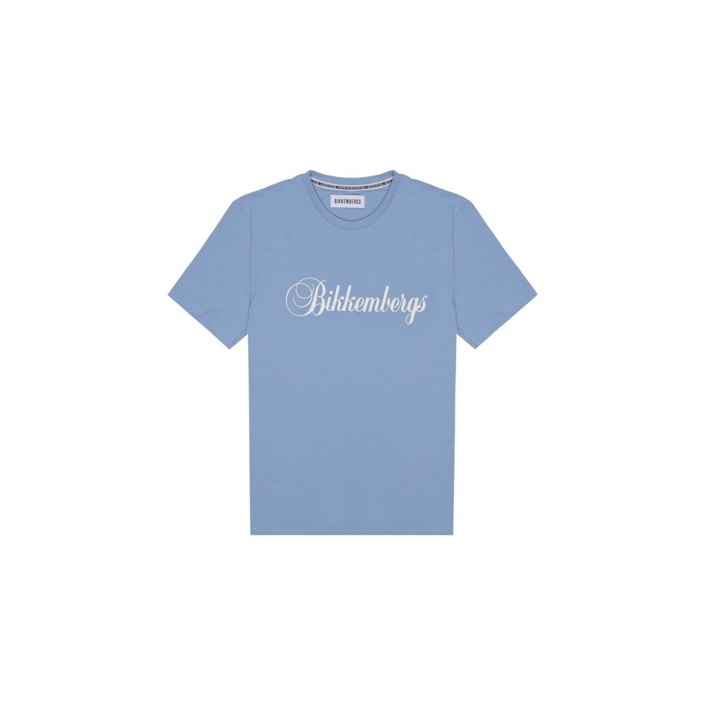 Bikkembergs Blue Cotton T-Shirt - The Gentlemen's Vault