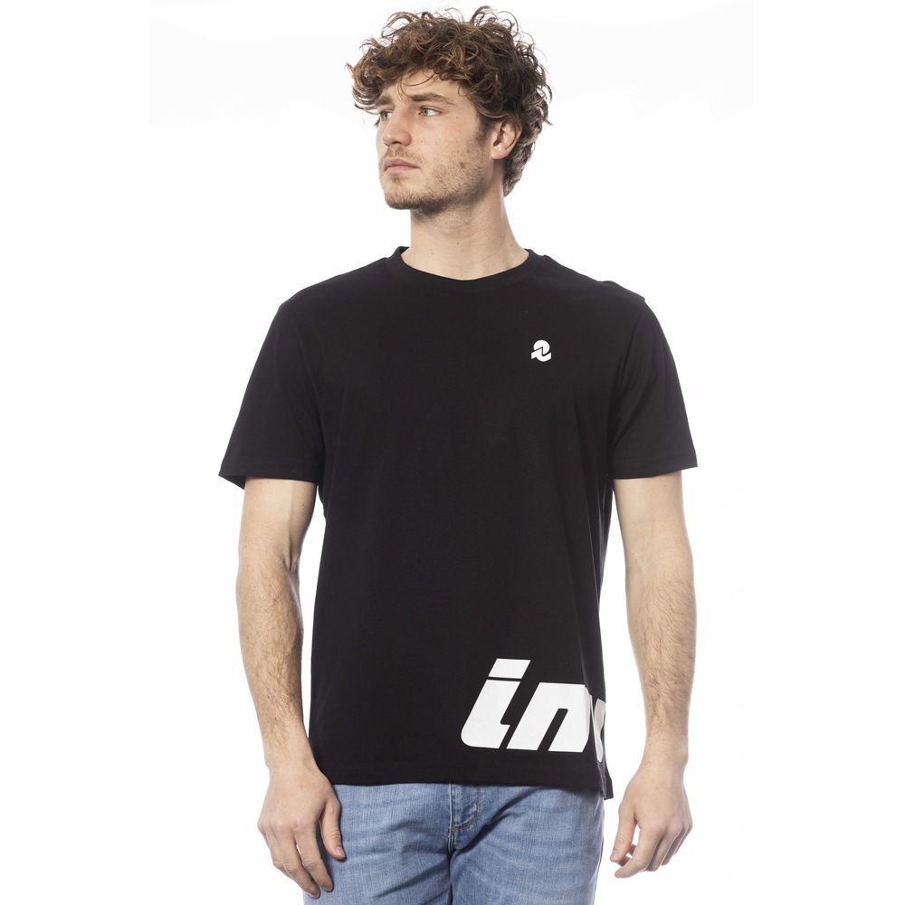 Invicta Black Cotton Men's T-Shirt - The Gentlemen's Vault