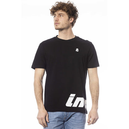 Invicta Black Cotton Men's T-Shirt - The Gentlemen's Vault