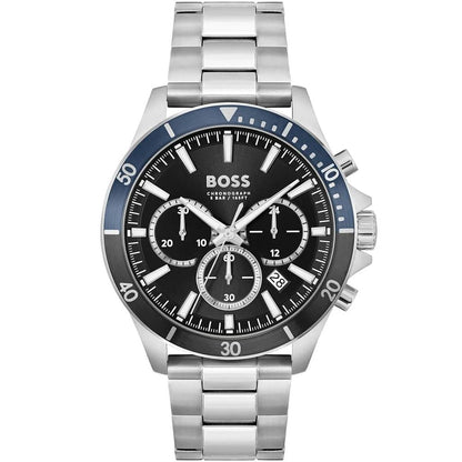 Hugo Boss Gray Stainless Steel Dress Watch - The Gentlemen's Vault
