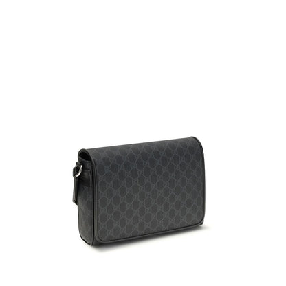 Gucci Black Fabric Shoulder Bag - The Gentlemen's Vault