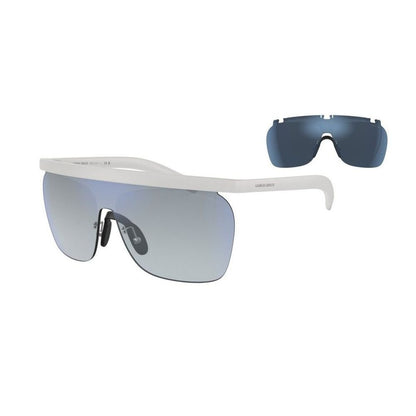 Giorgio Armani White Acetate Sunglasses - The Gentlemen's Vault