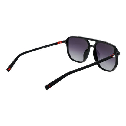 Fila Black Rubber Sunglasses - The Gentlemen's Vault