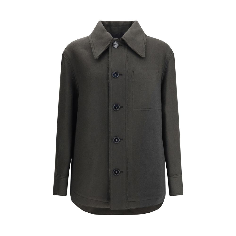 Ami Paris Wool Overshirt - The Gentlemen's Vault