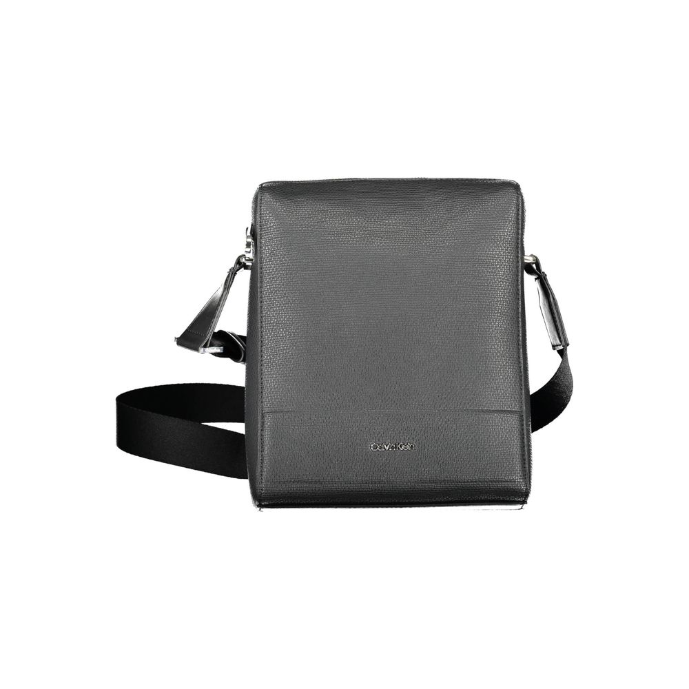 Calvin Klein Black Polyester Mens Shoulder Bag - The Gentlemen's Vault
