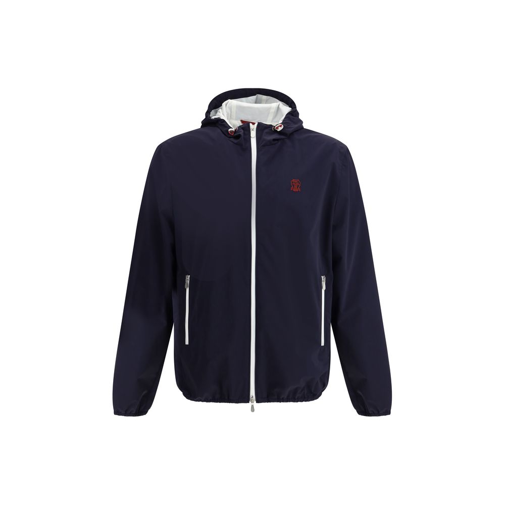 Brunello Cucinelli Waterproof Jacket with hood - The Gentlemen's Vault