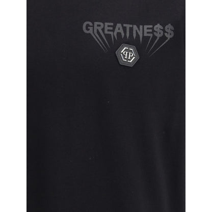 Philipp Plein Black Cotton T-Shirt - The Gentlemen's Vault