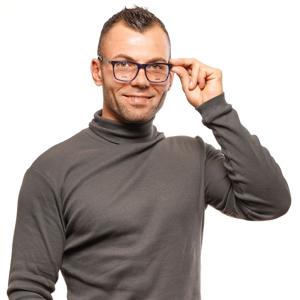 BMW Blue Men Glasses Frame - The Gentlemen's Vault