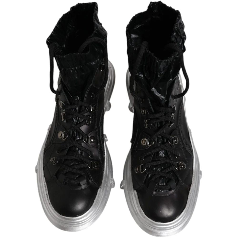 Dolce & Gabbana Black Nylon Boot - The Gentlemen's Vault