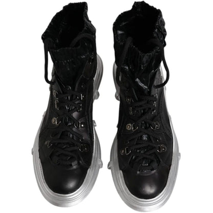 Dolce & Gabbana Black Nylon Boot - The Gentlemen's Vault