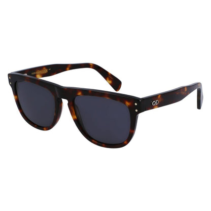 Ferragamo Brown Acetate Sunglasses - The Gentlemen's Vault