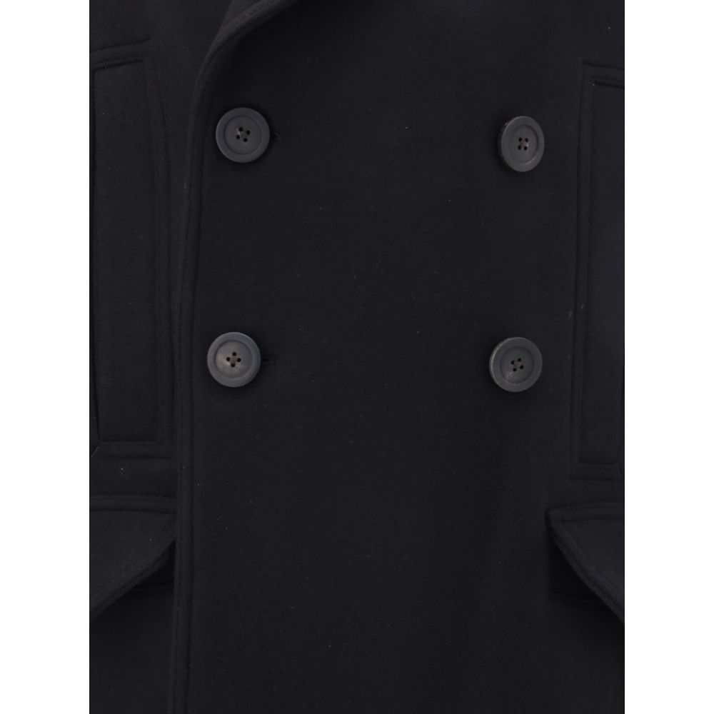 Rick Owens Officer long Coat - The Gentlemen's Vault