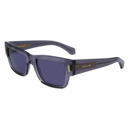 Ferragamo Gray Acetate Sunglasses - The Gentlemen's Vault