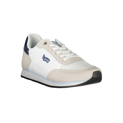 Gas White Polyester Sneaker - The Gentlemen's Vault