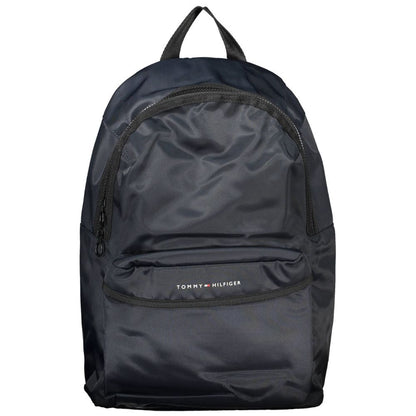 Tommy Hilfiger Blue Polyester Men Backpack - The Gentlemen's Vault