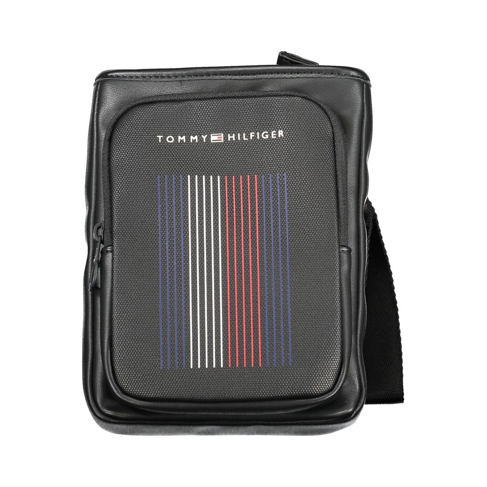 Tommy Hilfiger Black Polyethylene Shoulder Bag - The Gentlemen's Vault