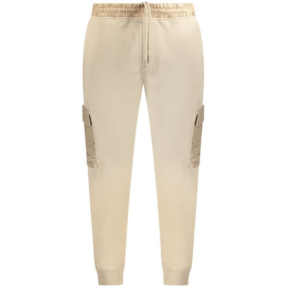 Hugo Boss Beige Cotton Jogger - The Gentlemen's Vault
