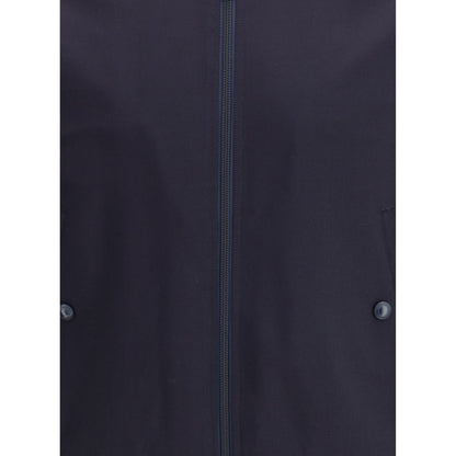 Thom Browne Blue Wool Bomber - The Gentlemen's Vault