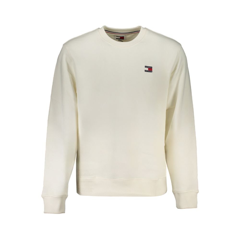 Tommy Hilfiger White Cotton Sweatshirt - The Gentlemen's Vault