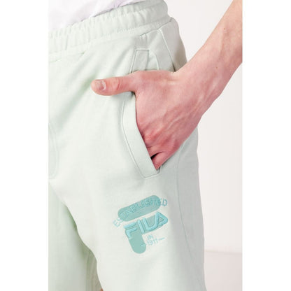 Fila Green Cotton Bermuda Shorts - The Gentlemen's Vault