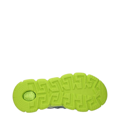 Versace White Fabric Athletic Sneakers - The Gentlemen's Vault