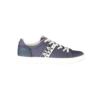 Napapijri Blue Polyester Sneaker - The Gentlemen's Vault