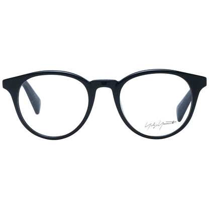 Yohji Yamamoto Black Men Glasses Frame - The Gentlemen's Vault