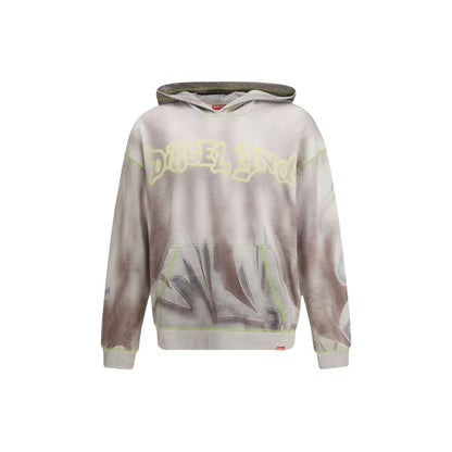 Diesel Gray Cotton Sweatshirt - The Gentlemen's Vault