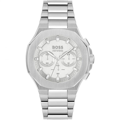 Hugo Boss Gray Stainless Steel Dress Watch - The Gentlemen's Vault