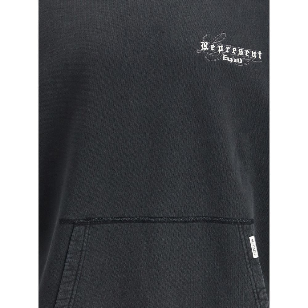 Represent Legacy Overprint Hoodie - The Gentlemen's Vault