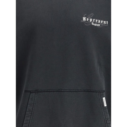 Represent Legacy Overprint Hoodie - The Gentlemen's Vault