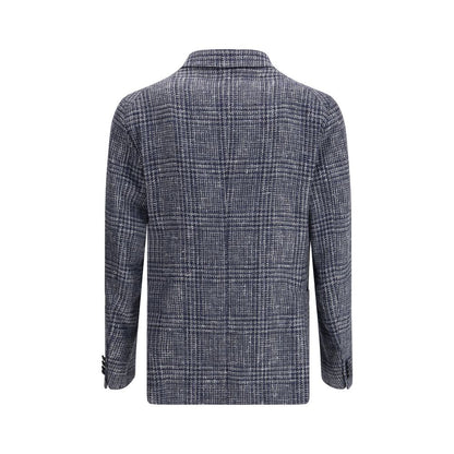 Tagliatore Blue Wool Coat - The Gentlemen's Vault