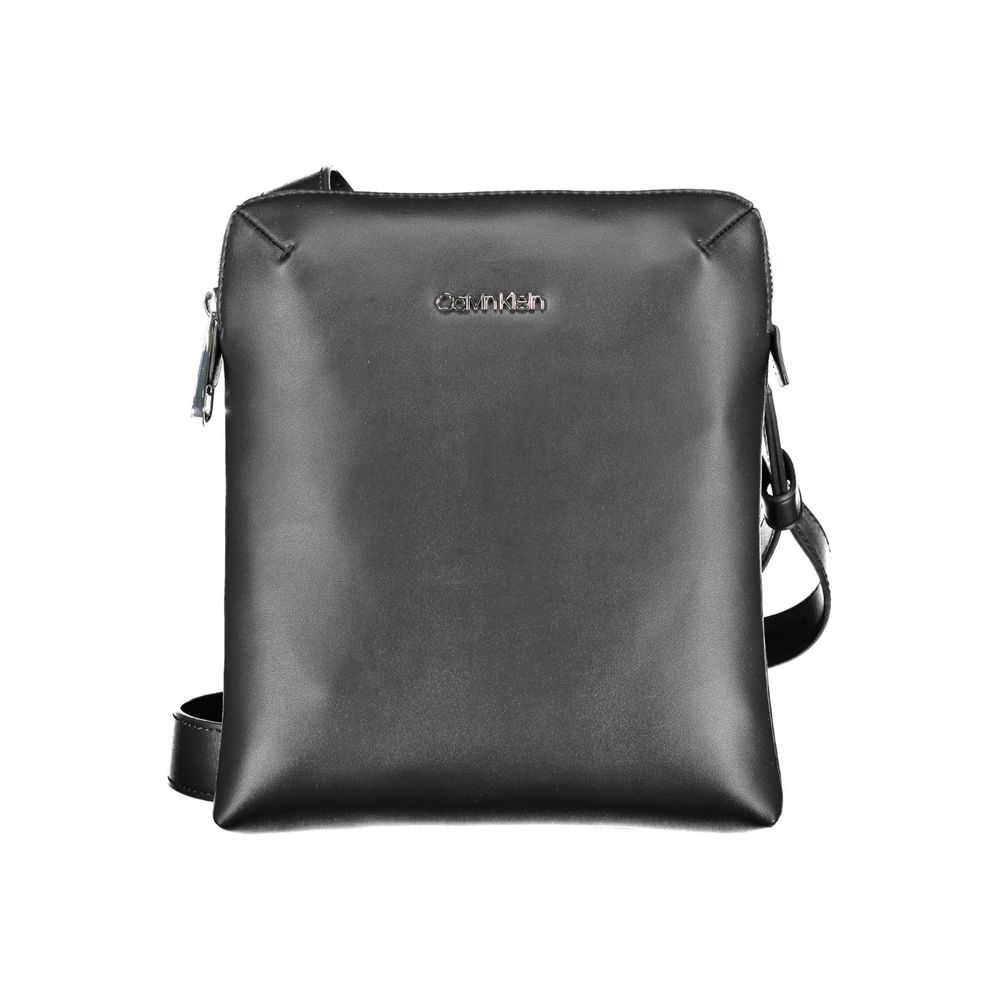 Calvin Klein Black Polyester Men Shoulder Bag - The Gentlemen's Vault