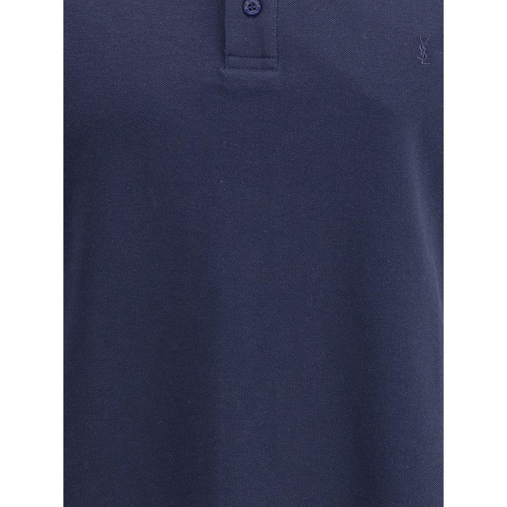 Saint Laurent Cassandre cotton polo Shirt - The Gentlemen's Vault