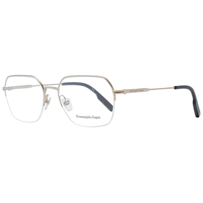 Ermenegildo Zegna Silver Men Glasses Frame - The Gentlemen's Vault