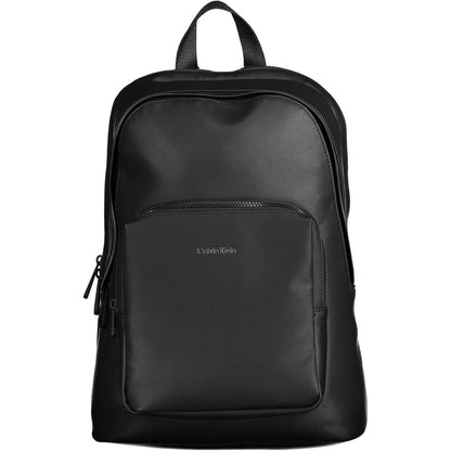 Calvin Klein Black Polyester Men Backpack - The Gentlemen's Vault