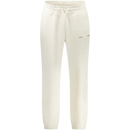 Guess Jeans White Cotton Pant - The Gentlemen's Vault