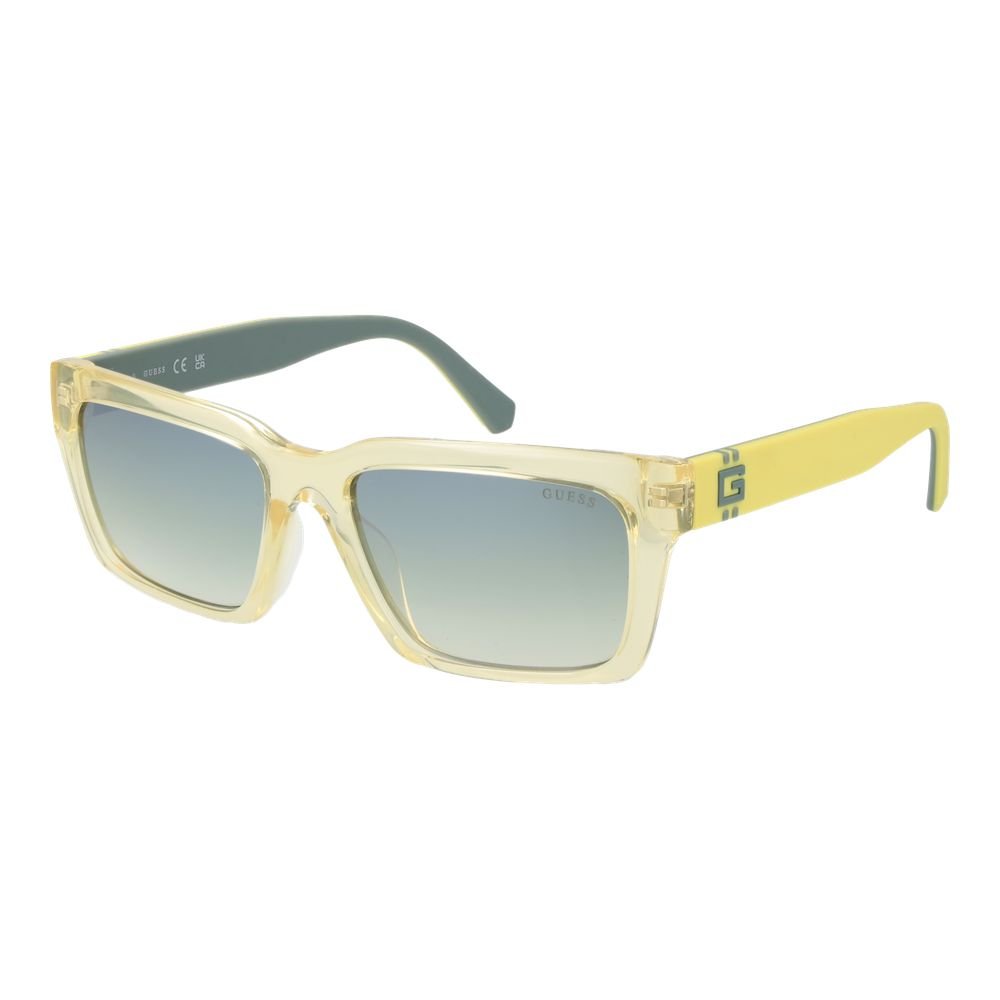 Guess Yellow Stainless Steel Sunglasses - The Gentlemen's Vault