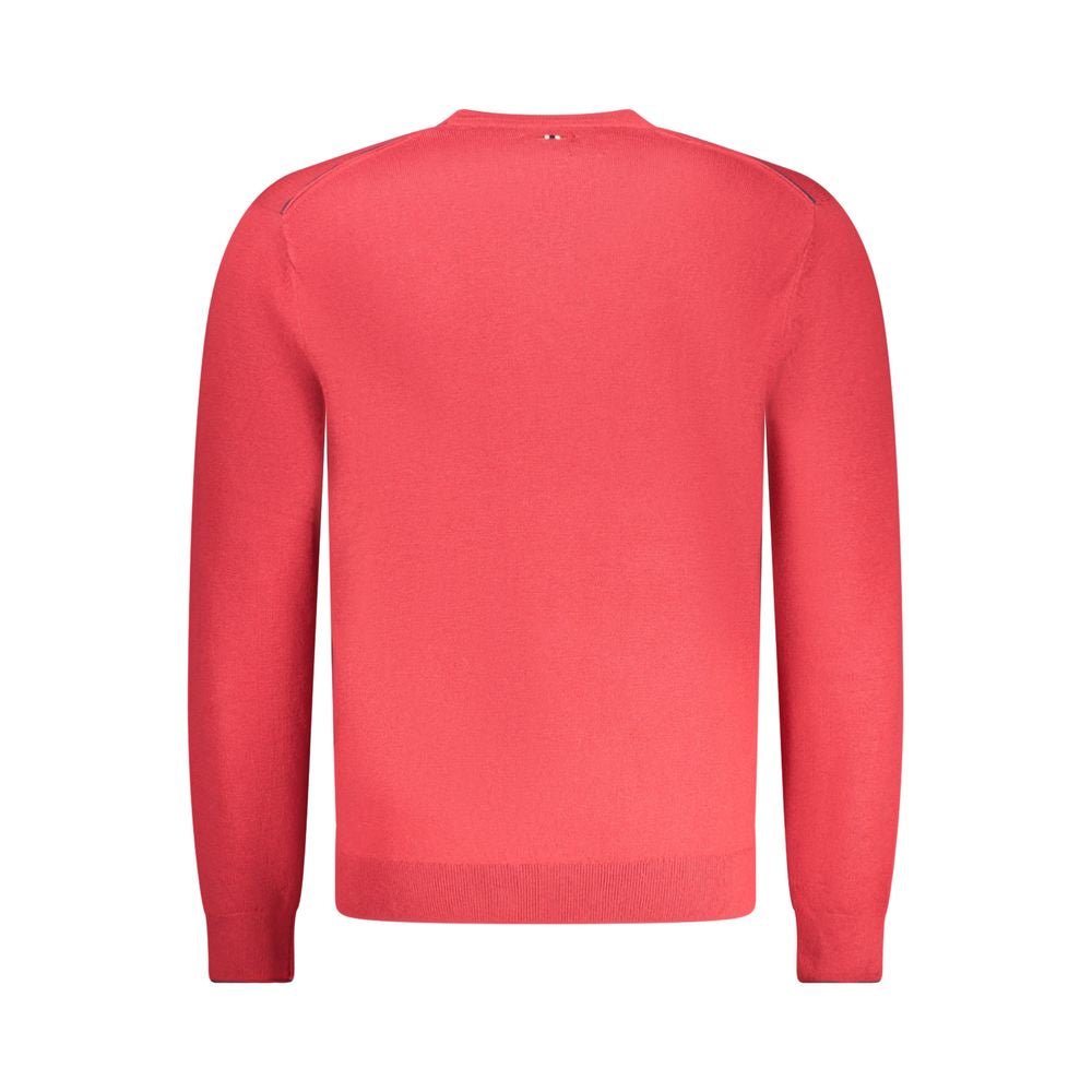 Napapijri Red Wool Sweater - The Gentlemen's Vault